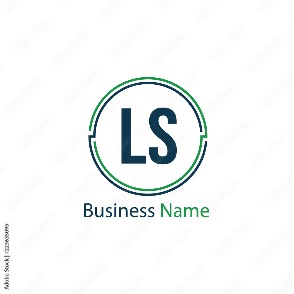 Initial Letter LS Logo Template Design Initial Letter LS Logo Template Design