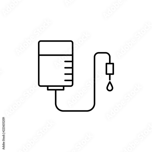 Liposuction clinic surgery icon. Element of beauty and anti aging icon for mobile concept and web apps. Thin line Liposuction clinic surgery icon can be used for web and mobile