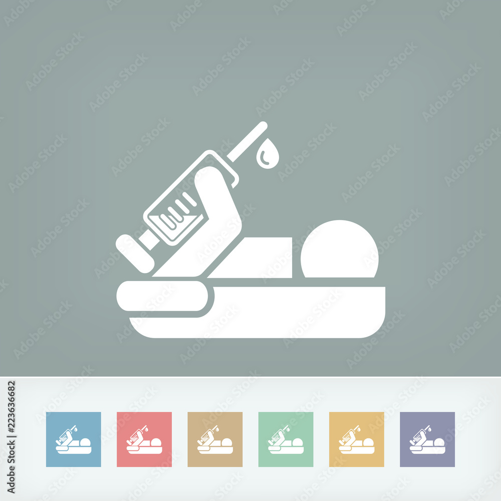 Syringe icon Syringe icon