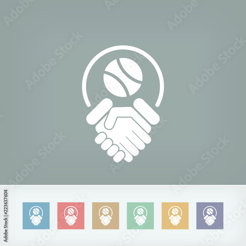 Tennis fairplay icon