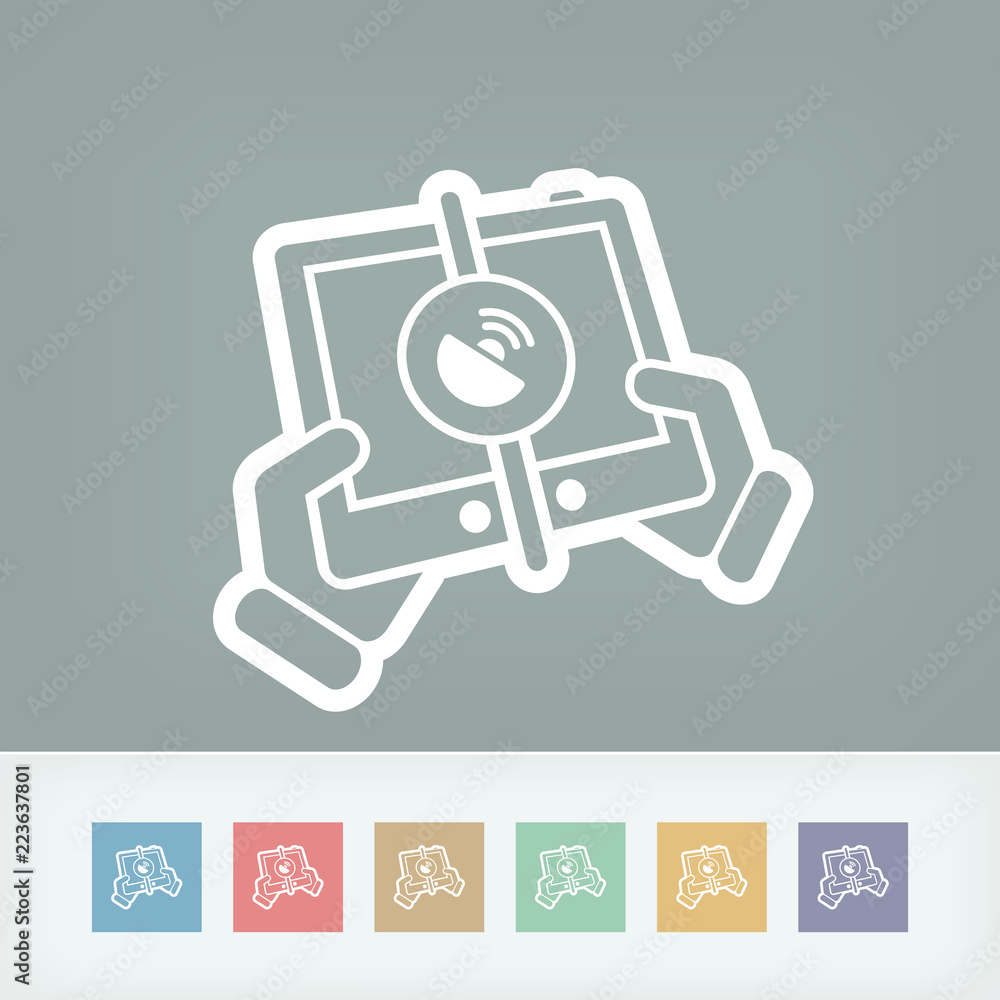 Mobile connection icon Mobile connection icon