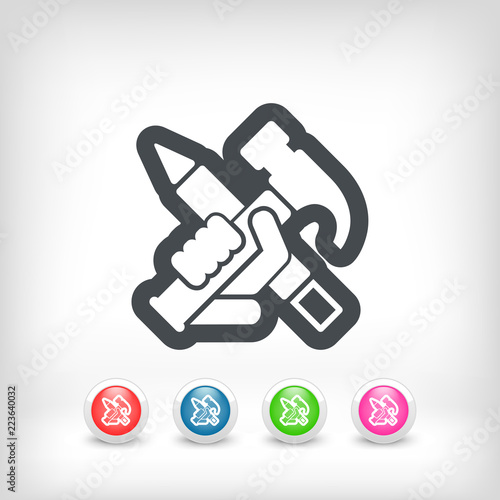 Work tools icon