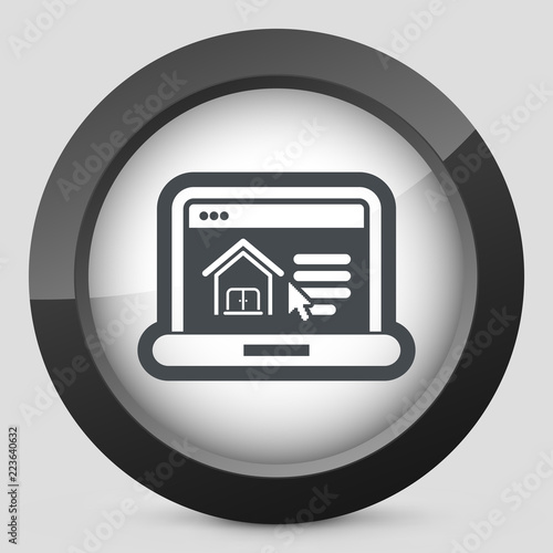 Real estate website icon