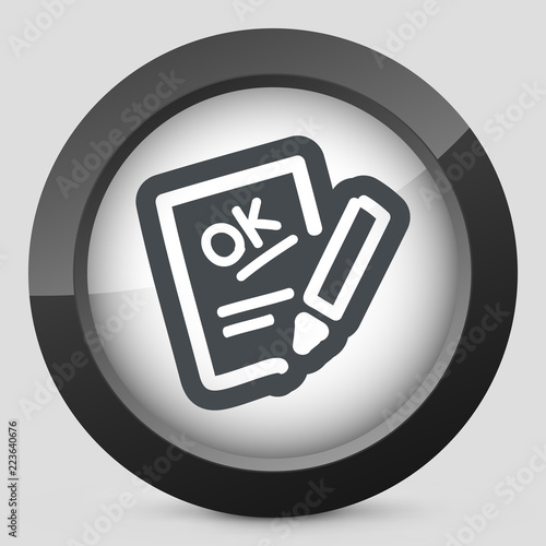 Positive evaluation icon