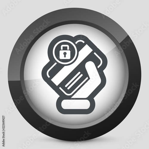 Locked credit card