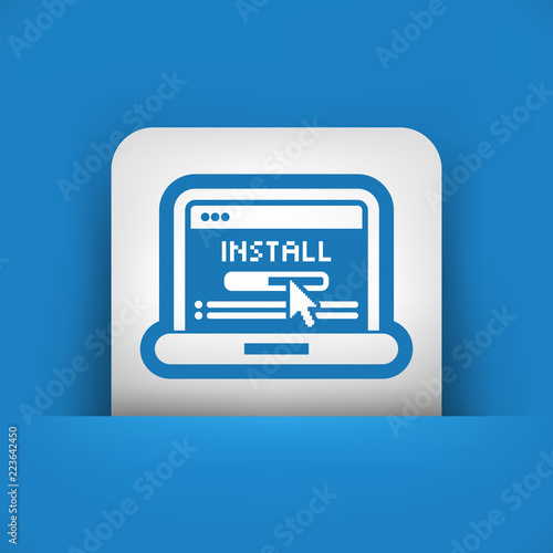Pc install icon