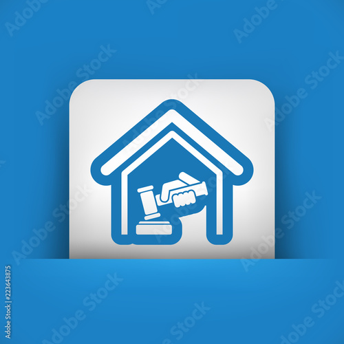 Court gavel icon