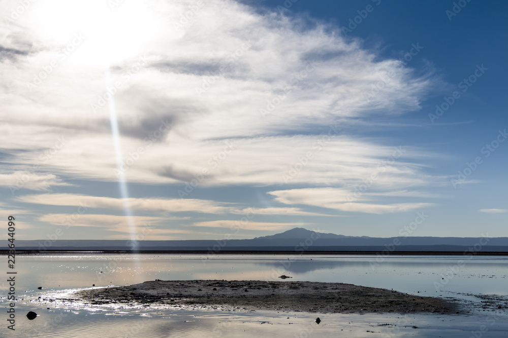 Obraz premium Chaxa Lagoon, Atacama Desert, Chile
