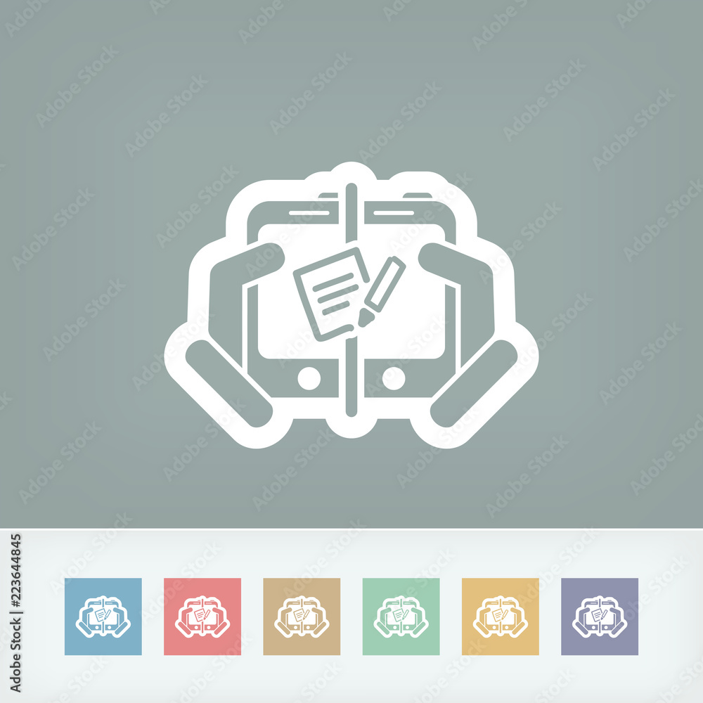 Mail sending icon Mail sending icon