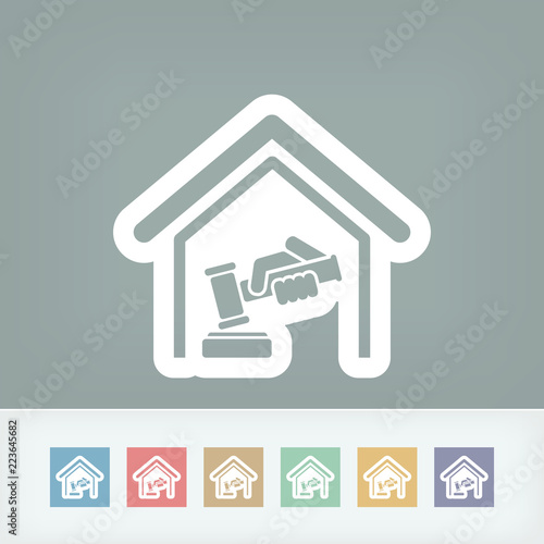 Court gavel icon