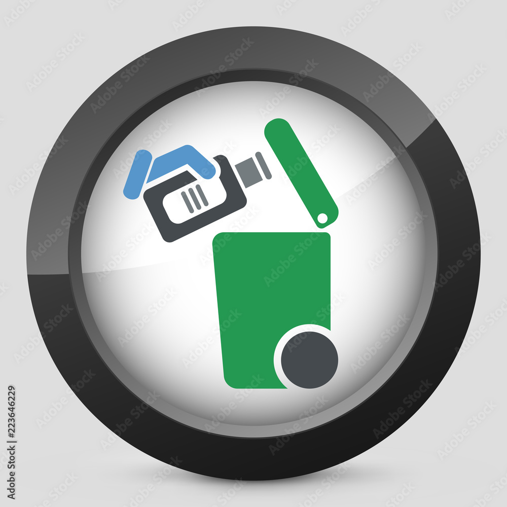 Separate waste collection icon Separate waste collection icon