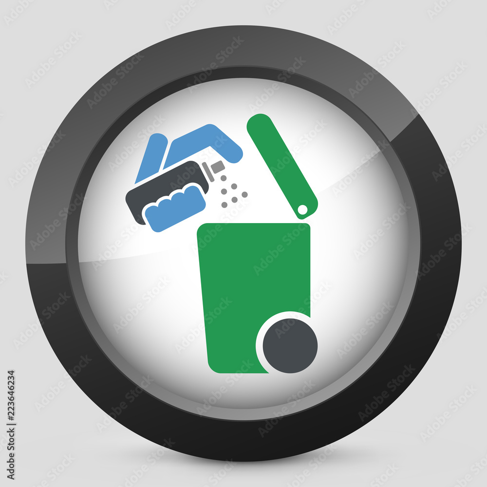 Separate waste collection icon Separate waste collection icon