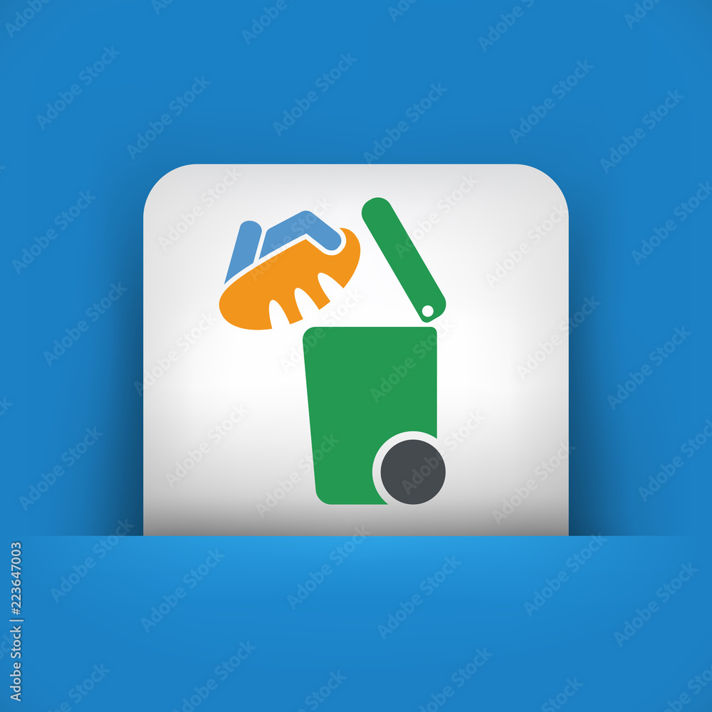 Separate waste collection icon Separate waste collection icon