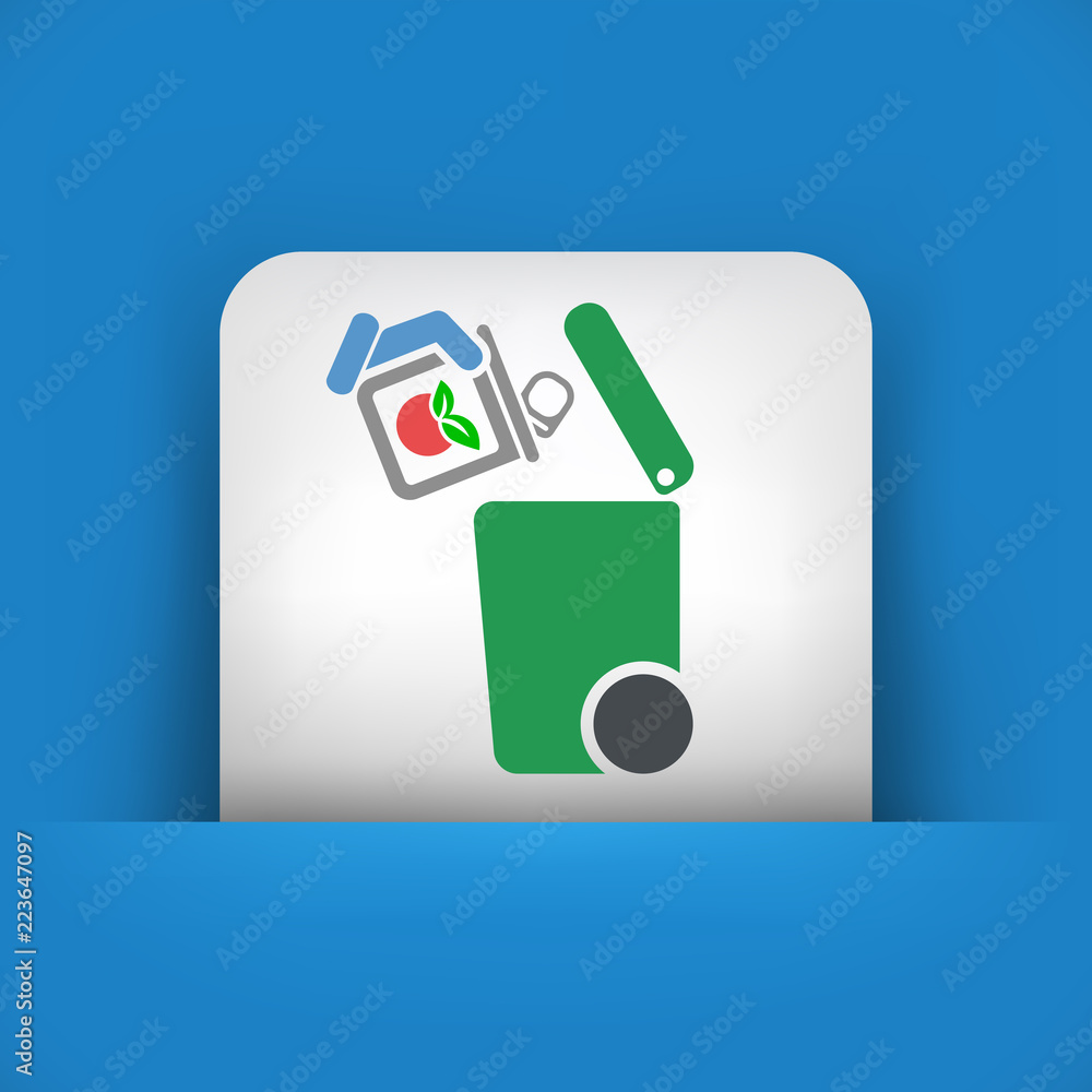 Separate waste collection icon Separate waste collection icon
