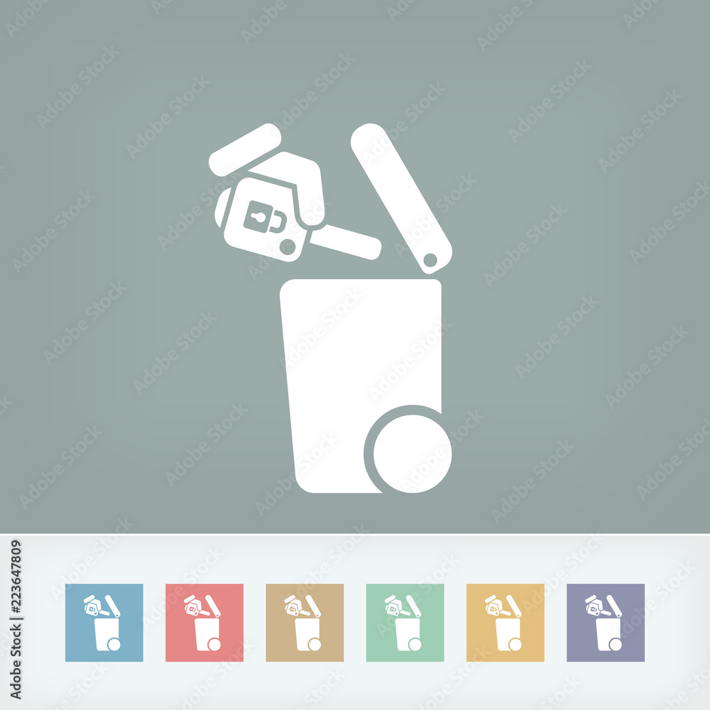 Separate waste collection icon Separate waste collection icon