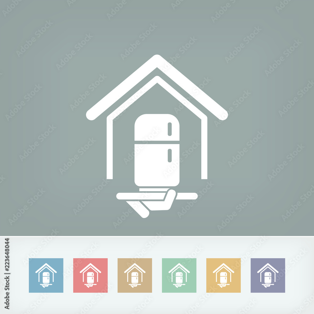Refrigerator icon Refrigerator icon