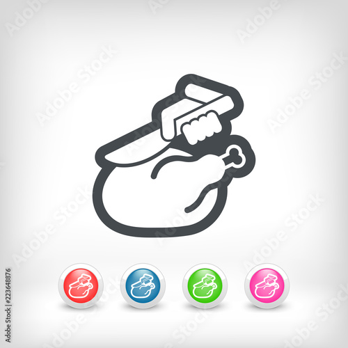Meat icon