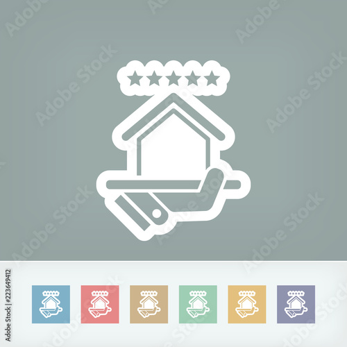 Wallpaper Mural Top rating icon. House. Torontodigital.ca
