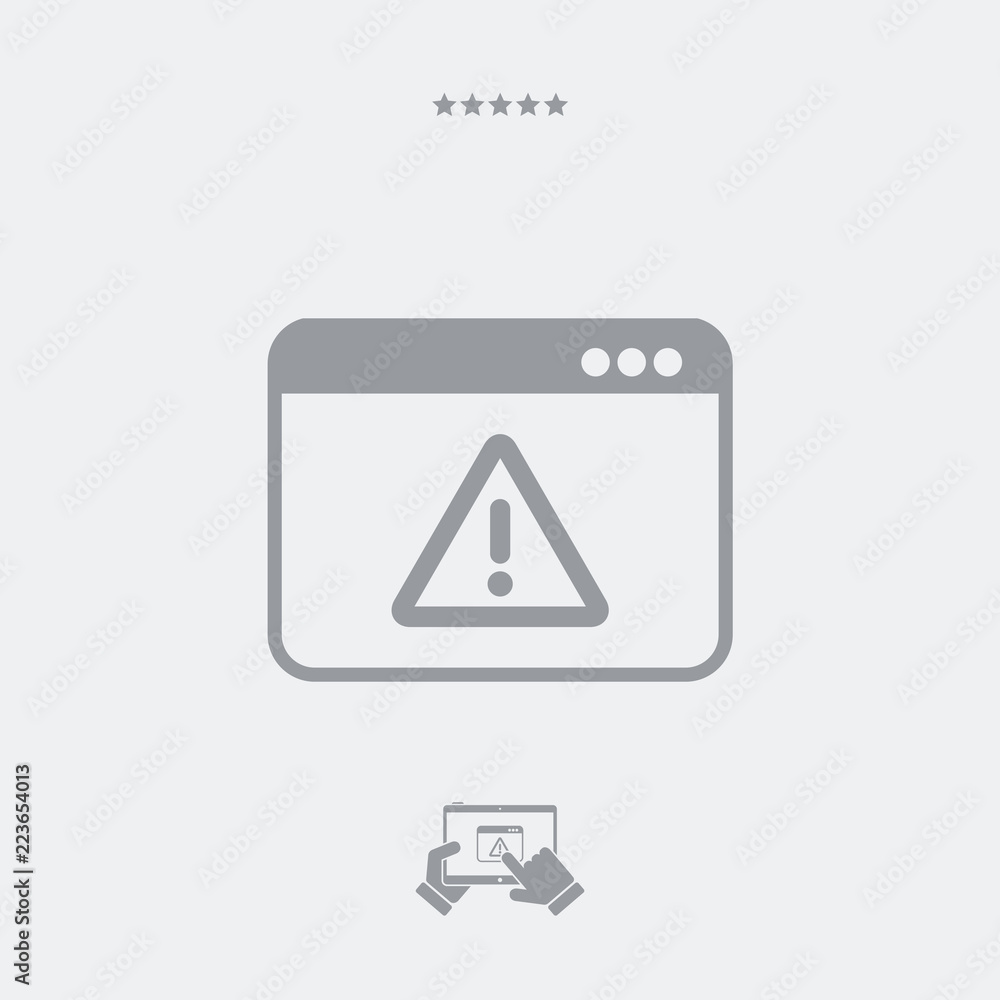 Alert page Alert page