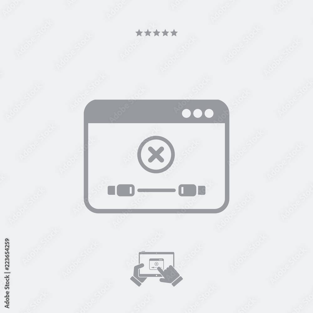 Error cable connection warning Error cable connection warning