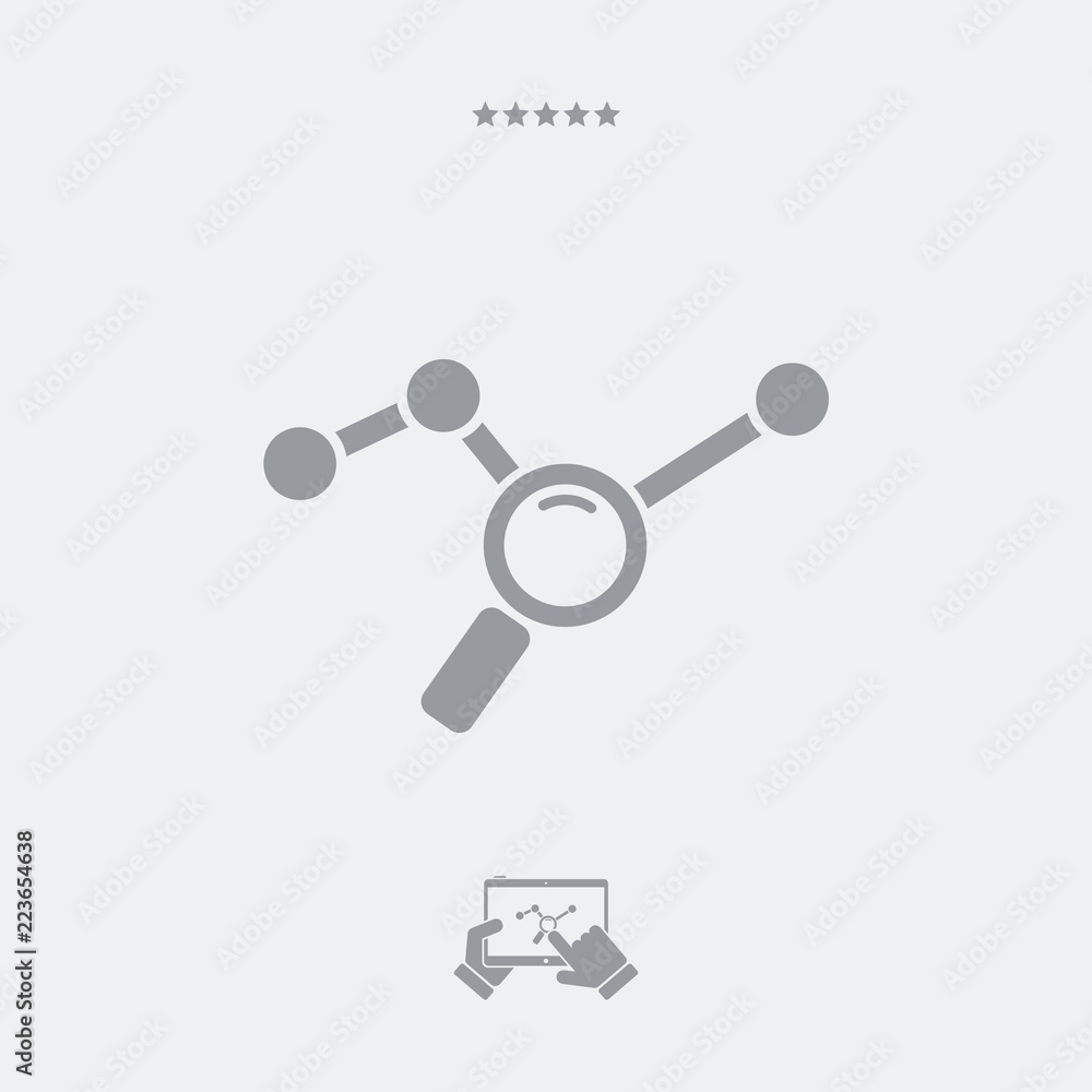 Marketing research services icon Marketing research services icon
