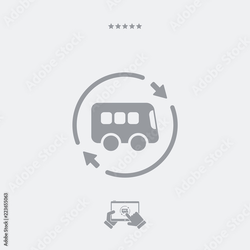 Bus services renew icon