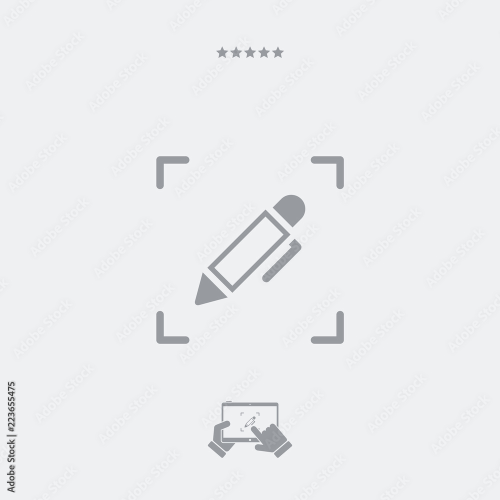 Customized project service icon Customized project service icon