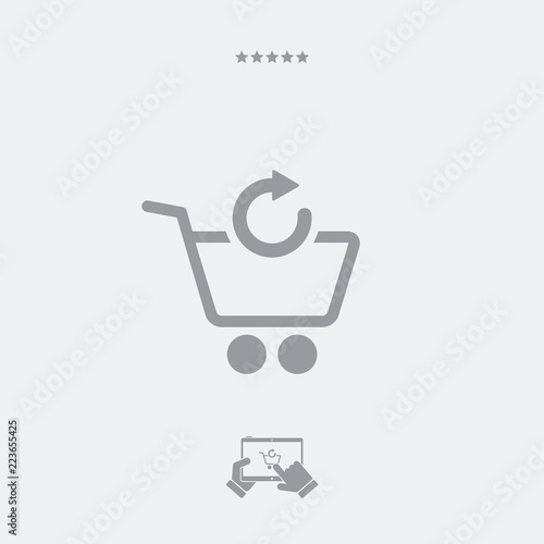 Refresh shopping cart icon