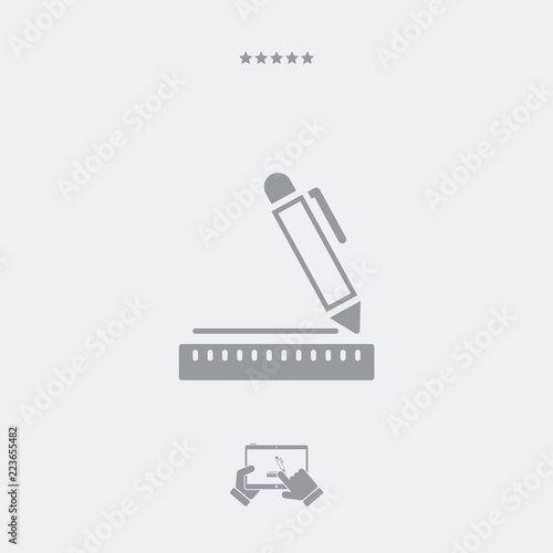 Project design concept icon
