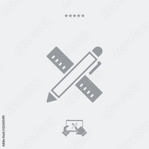 Project design concept icon