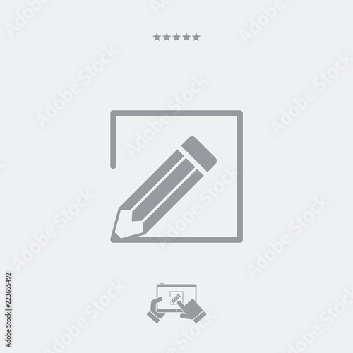 Customized services - Flat icon