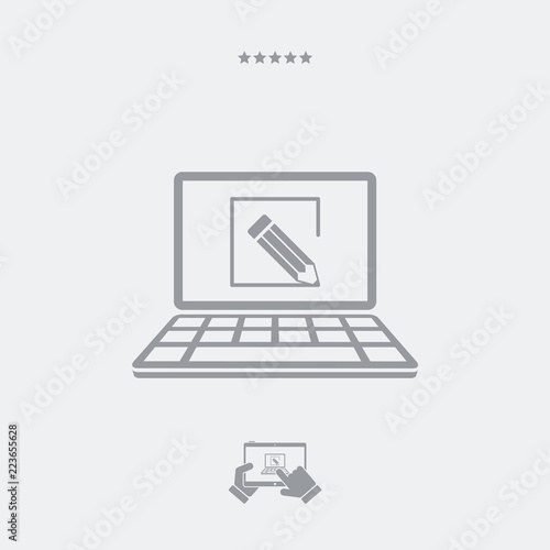Customized web services icon
