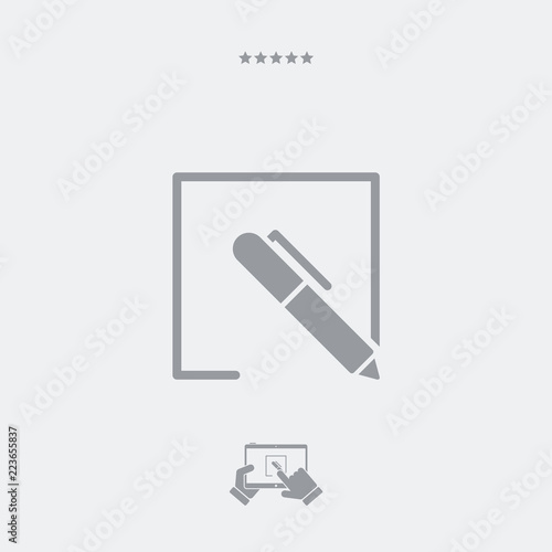 Personalized services flat icon
