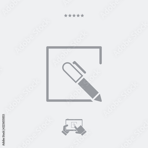 Personalized services flat icon