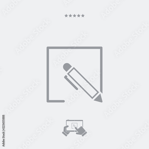 Personalized services flat icon