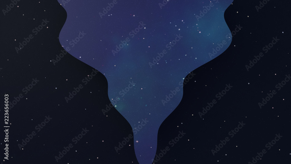 Flowing galaxy paint. 3d rendering picture. Flowing galaxy paint. 3d rendering picture.