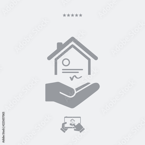 House certification services - Minimal icon