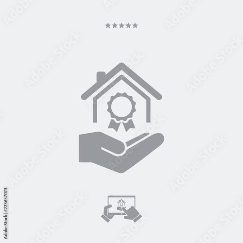Residential certifications services - Minimal icon