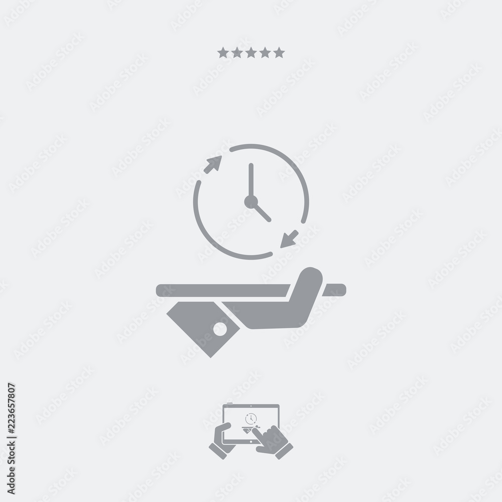 Steady top services - Minimal modern icon Steady top services - Minimal modern icon