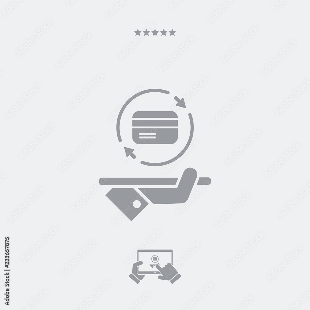 Atm steady 24/7 service - Banking - Vector web icon Atm steady 24/7 service - Banking - Vector web icon