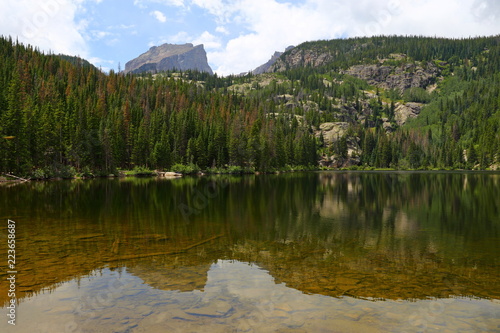Bear Lake, Rocky Mountain National Park in Colorado, USA.