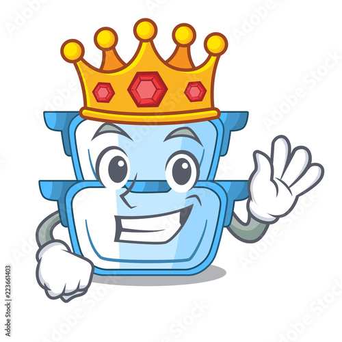 King cartoon double boiler for the cake steaming