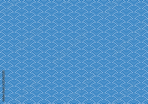 和風波模様