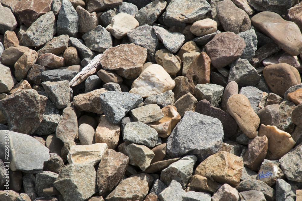 Historically wooden rail ties and stone blocks Historically wooden rail ties and stone blocks