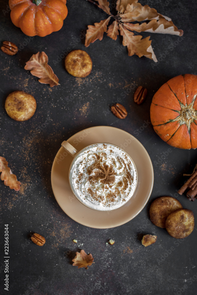 Fototapeta premium Pumpkin Spice Latte