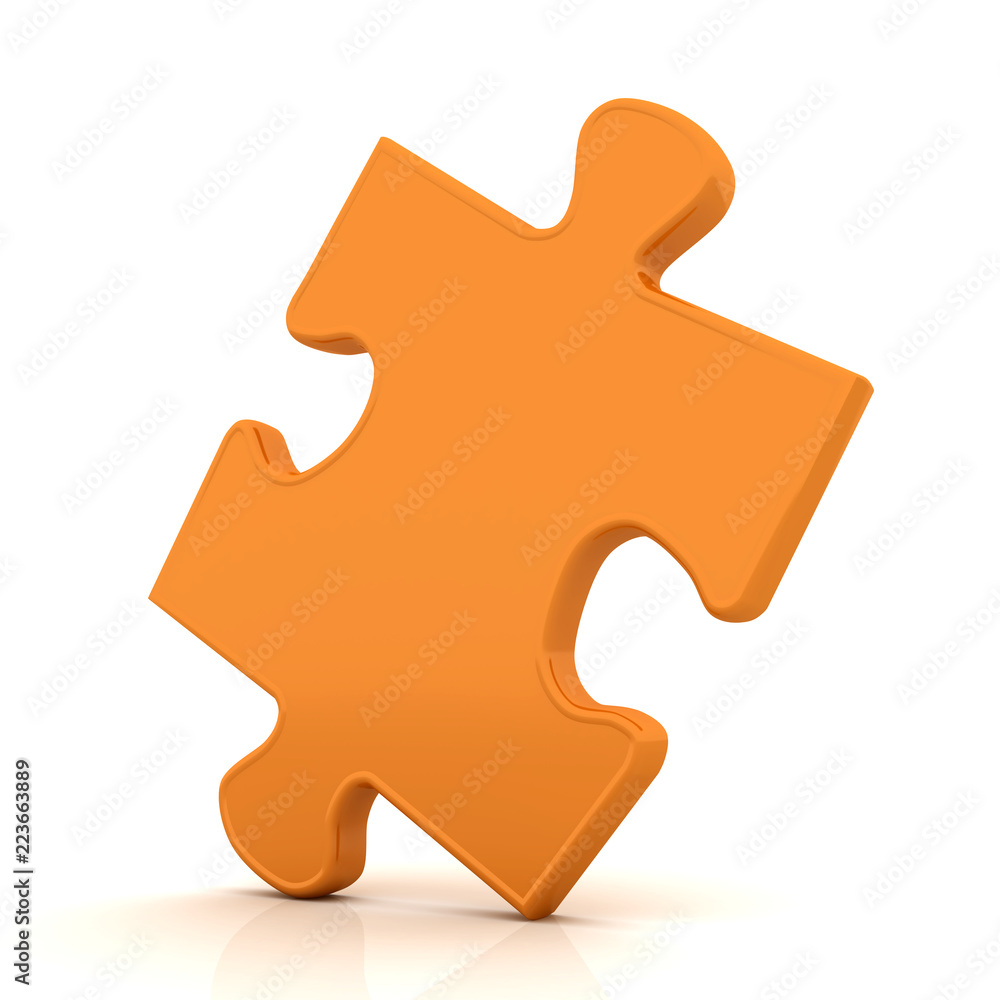 Yellow puzzle - conceptual image. Yellow puzzle - conceptual image.