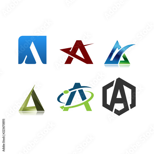 Business corporate letter A logo design template. letter A logo vector template Free Download Business corporate letter A logo design template. letter A logo vector template - GFXLoad