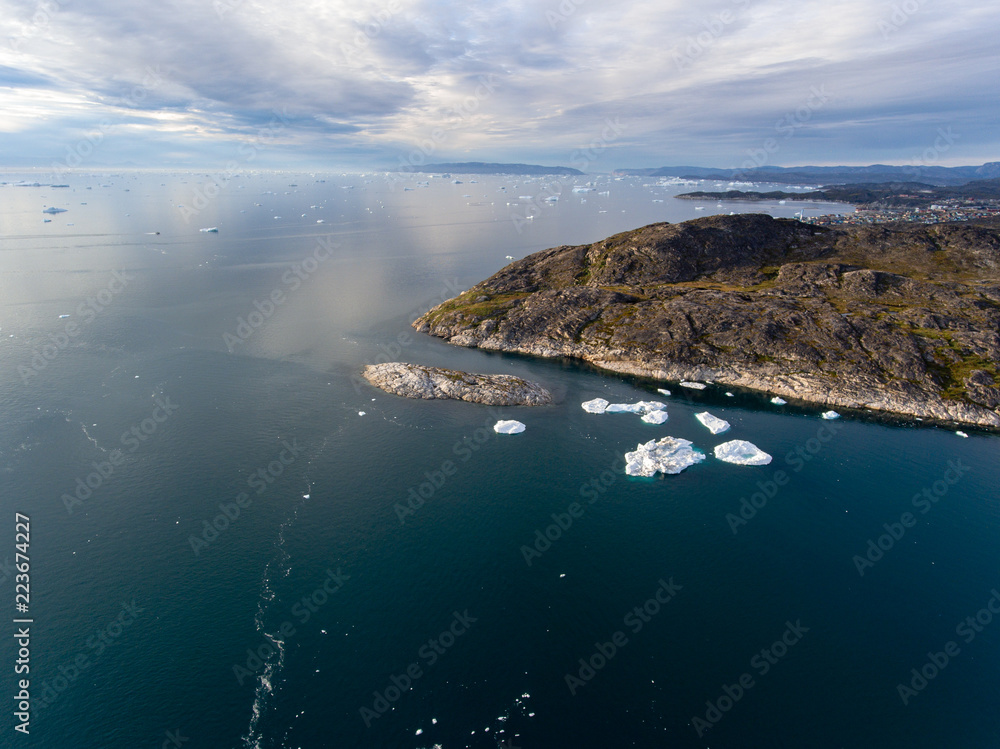 Grönland | Luftaufnahme