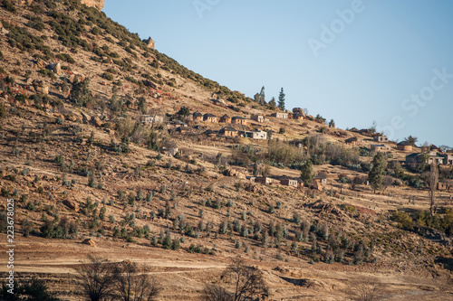 African scenery rural