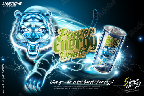 Power energy drink ads